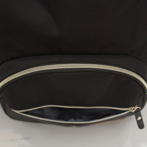 Uptown Backpack - Black Diaper Bag-Diaper Bags-Jack and Jill Boutique