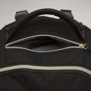 Uptown Backpack - Black Diaper Bag-Diaper Bags-Jack and Jill Boutique