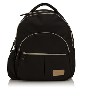 Uptown Backpack - Black Diaper Bag-Diaper Bags-Jack and Jill Boutique