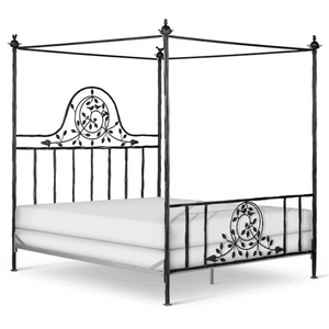 Corsican Iron Canopy Bed 42686 | Twiggy Canopy Bed-Canopy Bed-Jack and Jill Boutique