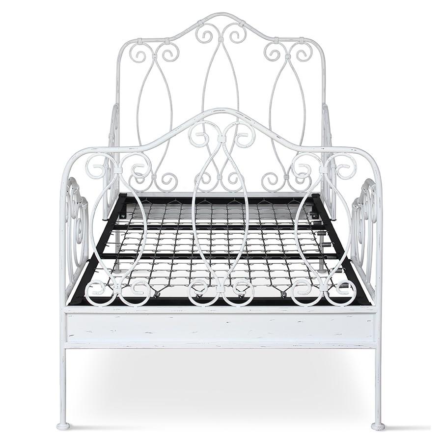 Daybed 42764 | Hand forged scroll details with a spring unit-Day Bed-Jack and Jill Boutique