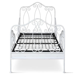 Daybed 42764 | Hand forged scroll details with a spring unit-Day Bed-Jack and Jill Boutique