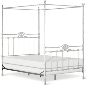 Corsican Iron Canopy Bed 42862 | Straight Canopy Bed-Canopy Bed-Jack and Jill Boutique