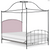 Corsican Iron Canopy Bed 43372 | Double Canopy Bed-Canopy Bed-Jack and Jill Boutique