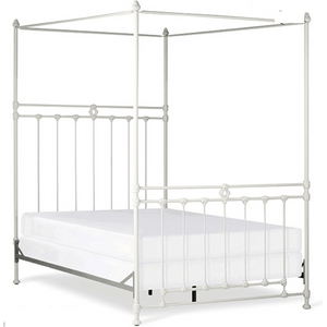 Corsican Iron Canopy Bed 43640 | Straight Canopy Williamsburg Bed-Canopy Bed-Jack and Jill Boutique