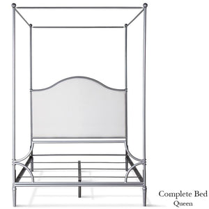 Corsican Iron Canopy Bed 43822 | Upholstered Canopy Bed-Canopy Bed-Jack and Jill Boutique