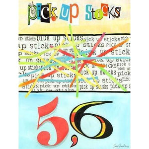 5, 6 Pick Up Sticks | Canvas Wall Art-Canvas Wall Art-Jack and Jill Boutique