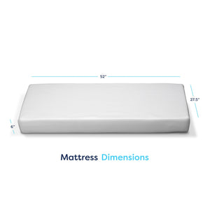 Starlight SHIMMER All Foam w/ BabyCool Foam Crib Mattress-Crib Mattress-Jack and Jill Boutique