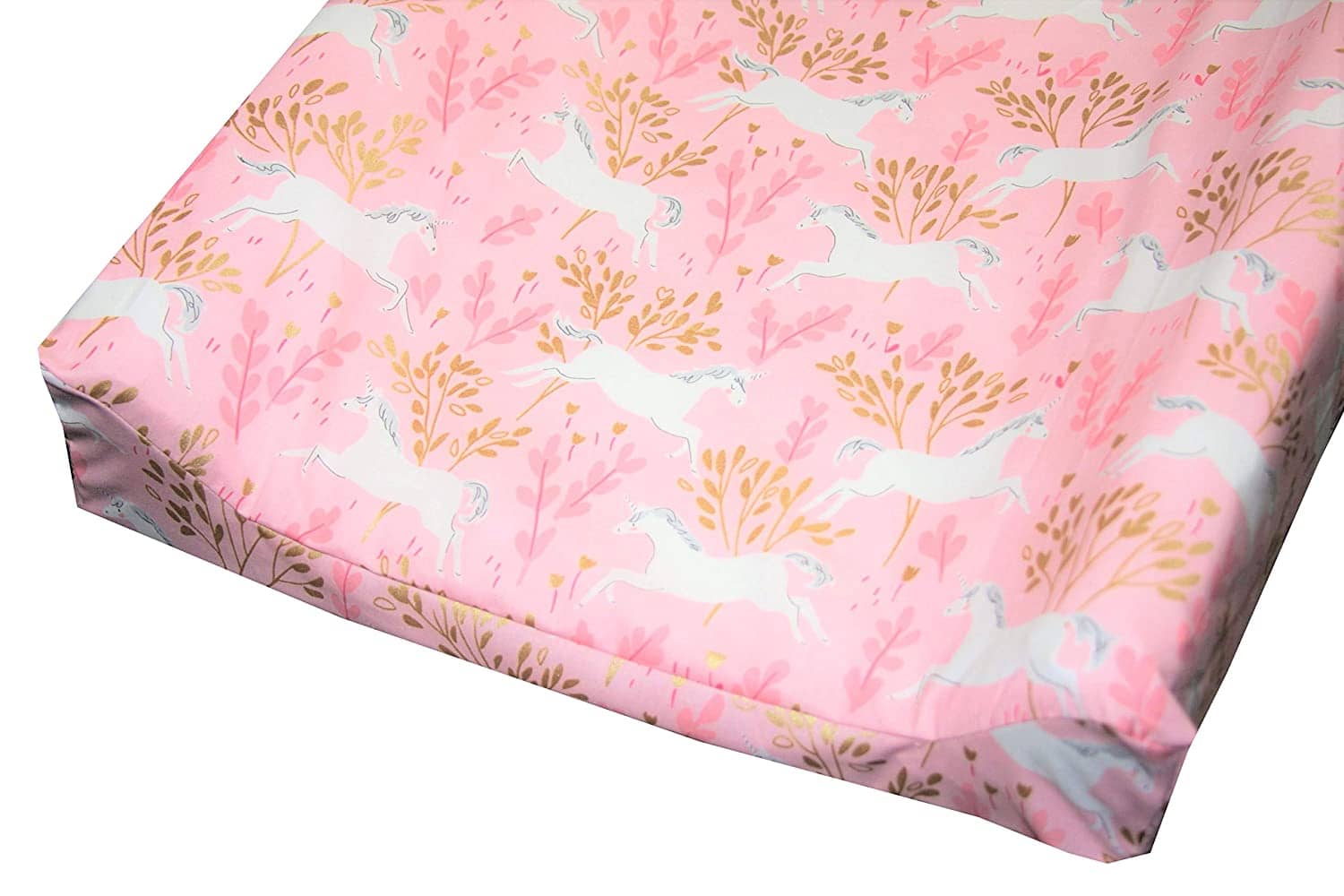 Changing Pad Cover | Unicorn in Pink-Changing Pad Cover-Jack and Jill Boutique