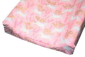 Changing Pad Cover | Unicorn in Pink-Changing Pad Cover-Default-Jack and Jill Boutique