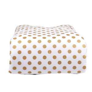 Gold dots Blanket-Baby Blanket-Jack and Jill Boutique