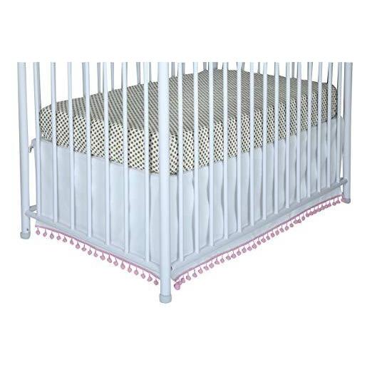 Denim best sale crib skirt