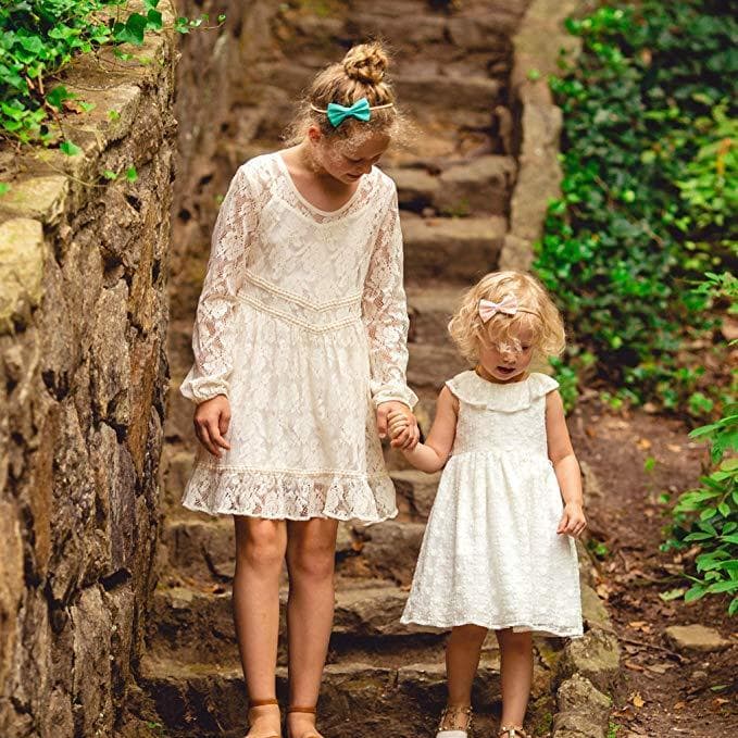 Baby Girl Headbands and bows - Nylon Headband Fits newborn toddler infant girls (Bow Tie Collection Mix)-Hair Accessories-Jack and Jill Boutique