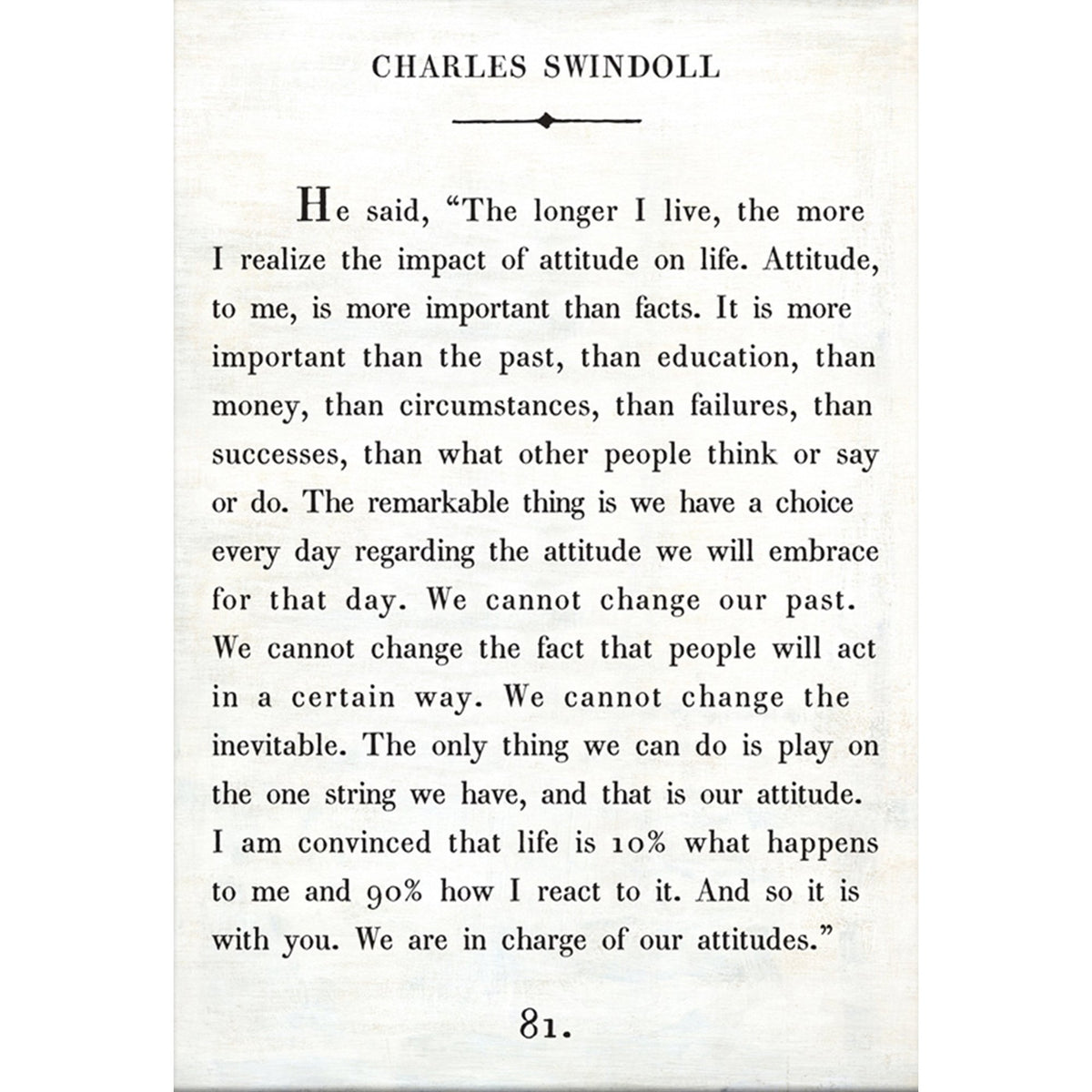 Charles Swindoll - Book Collection Art Print-Art Print-Jack and Jill Boutique