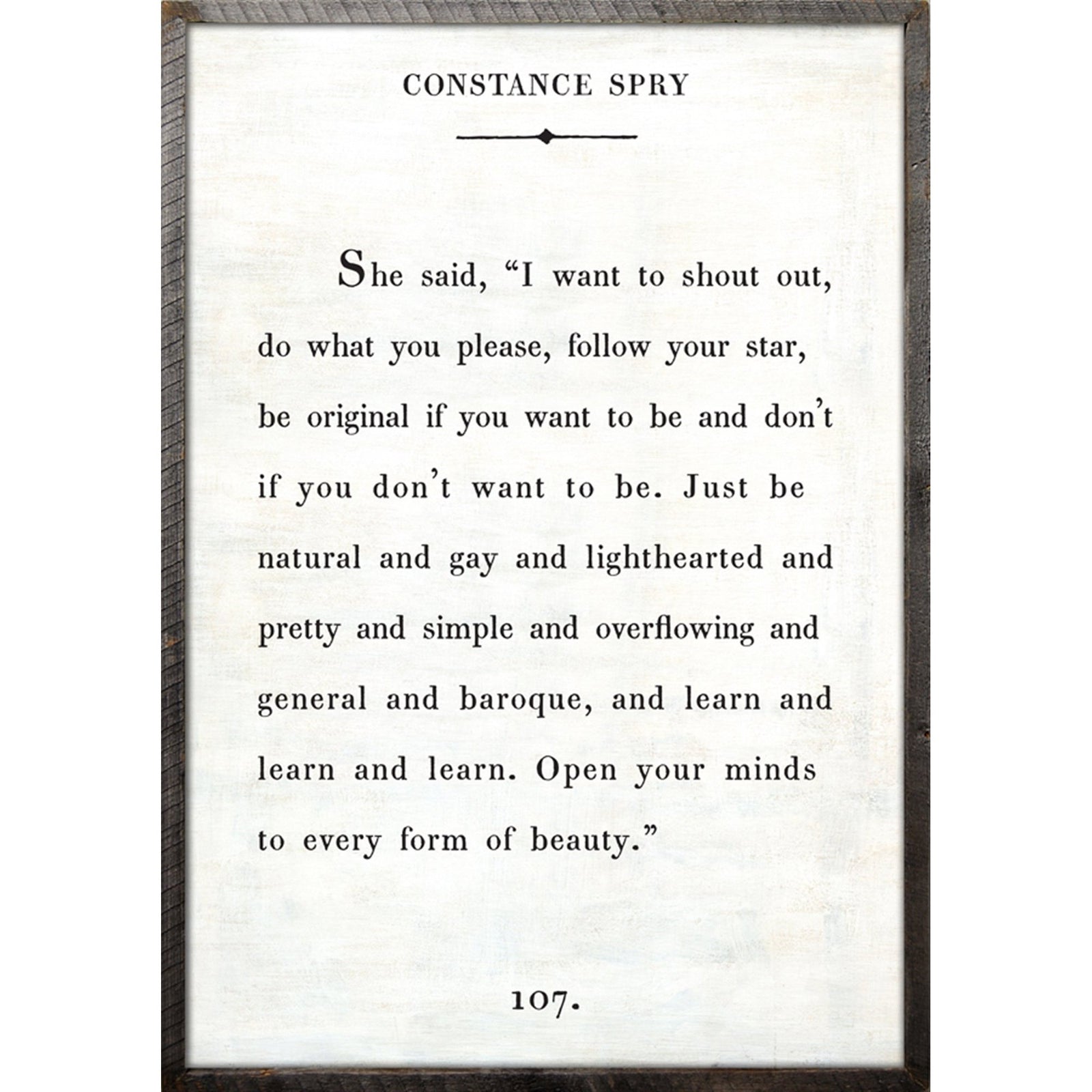 Constance Spry - Book Collection Art Print-Art Print-17" x 25"-White-Grey Wood Frame-Jack and Jill Boutique