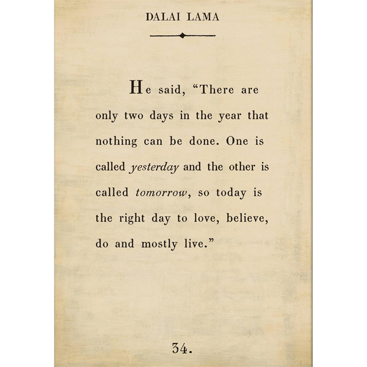 Dalai Lama - Book Collection Art Print-Art Print-Jack and Jill Boutique