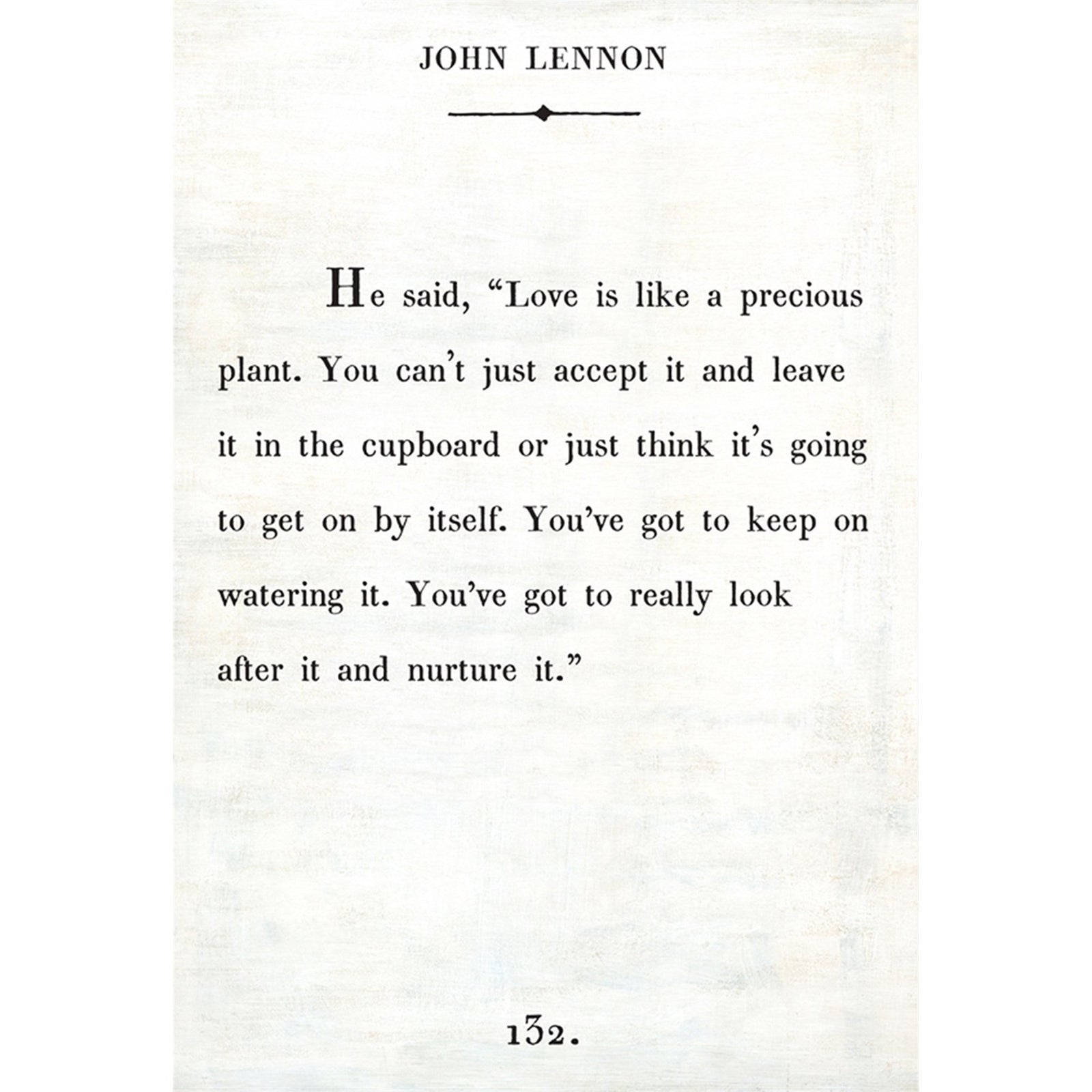 John Lennon - Book Collection Art Print-Art Print-17" x 25"-White-Gallery Wrap-Jack and Jill Boutique