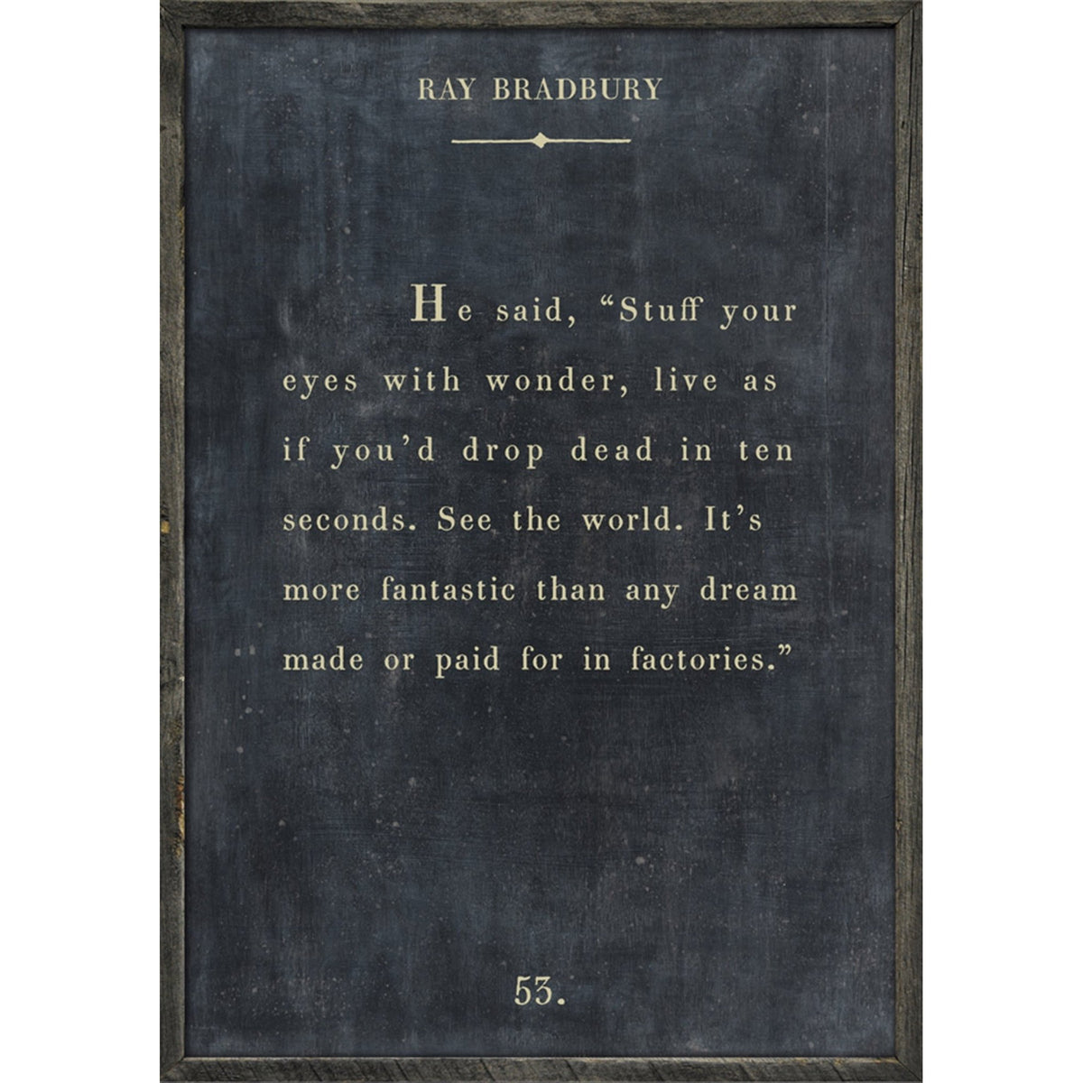 Ray Bradbury - Book Collection Art Print-Art Print-Jack and Jill Boutique