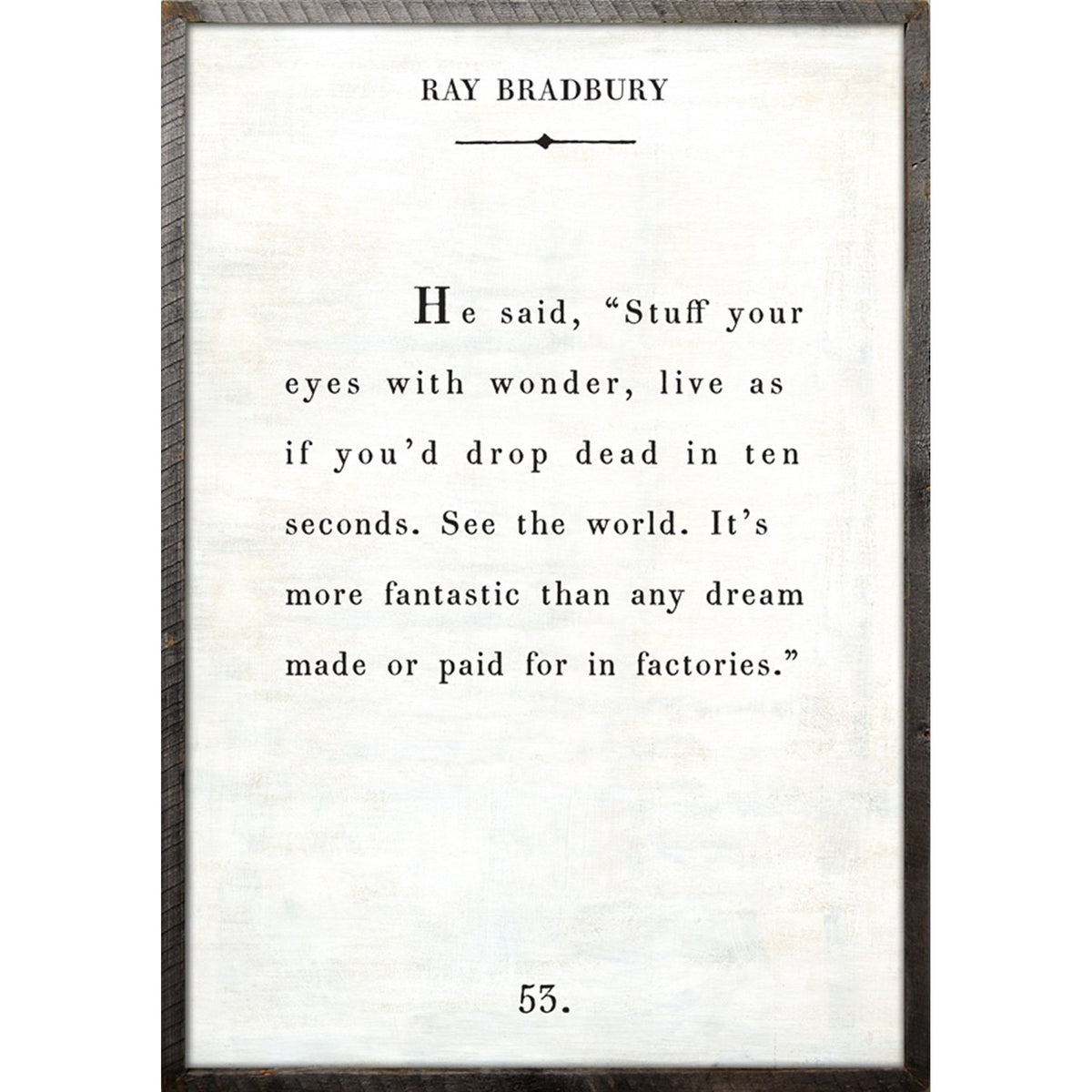 Ray Bradbury - Book Collection Art Print-Art Print-Jack and Jill Boutique