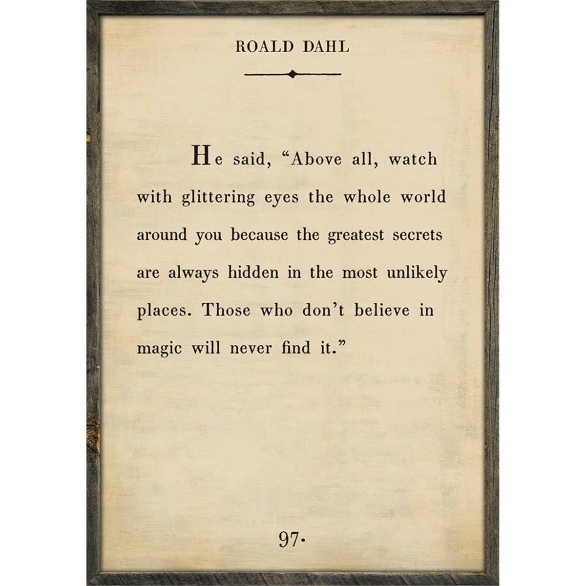 Roald Dahl - Book Collection Art Print-Art Print-Jack and Jill Boutique