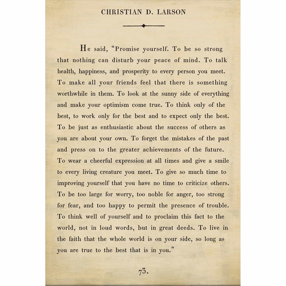 Christian Larson - Book Collection Art Print-Art Print-Jack and Jill Boutique