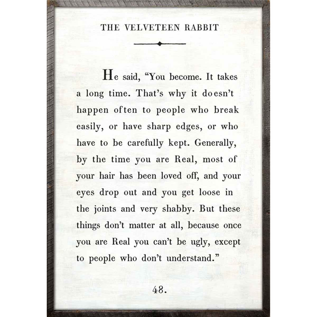 The Velveteen Rabbit - Book Collection Art Print-Art Print-Jack and Jill Boutique