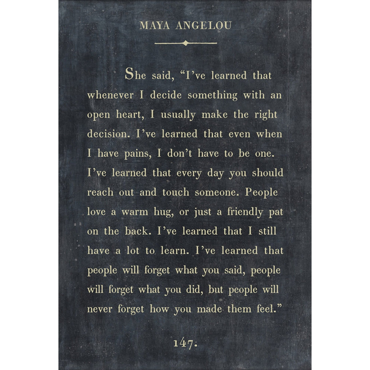 Maya Angelou - Book Collection Art Print-Art Print-Jack and Jill Boutique