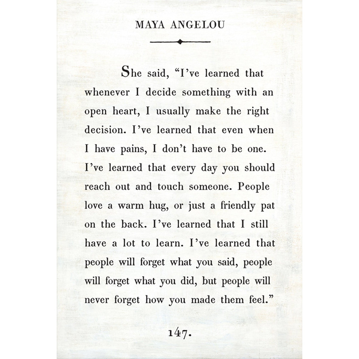Maya Angelou - Book Collection Art Print-Art Print-Jack and Jill Boutique