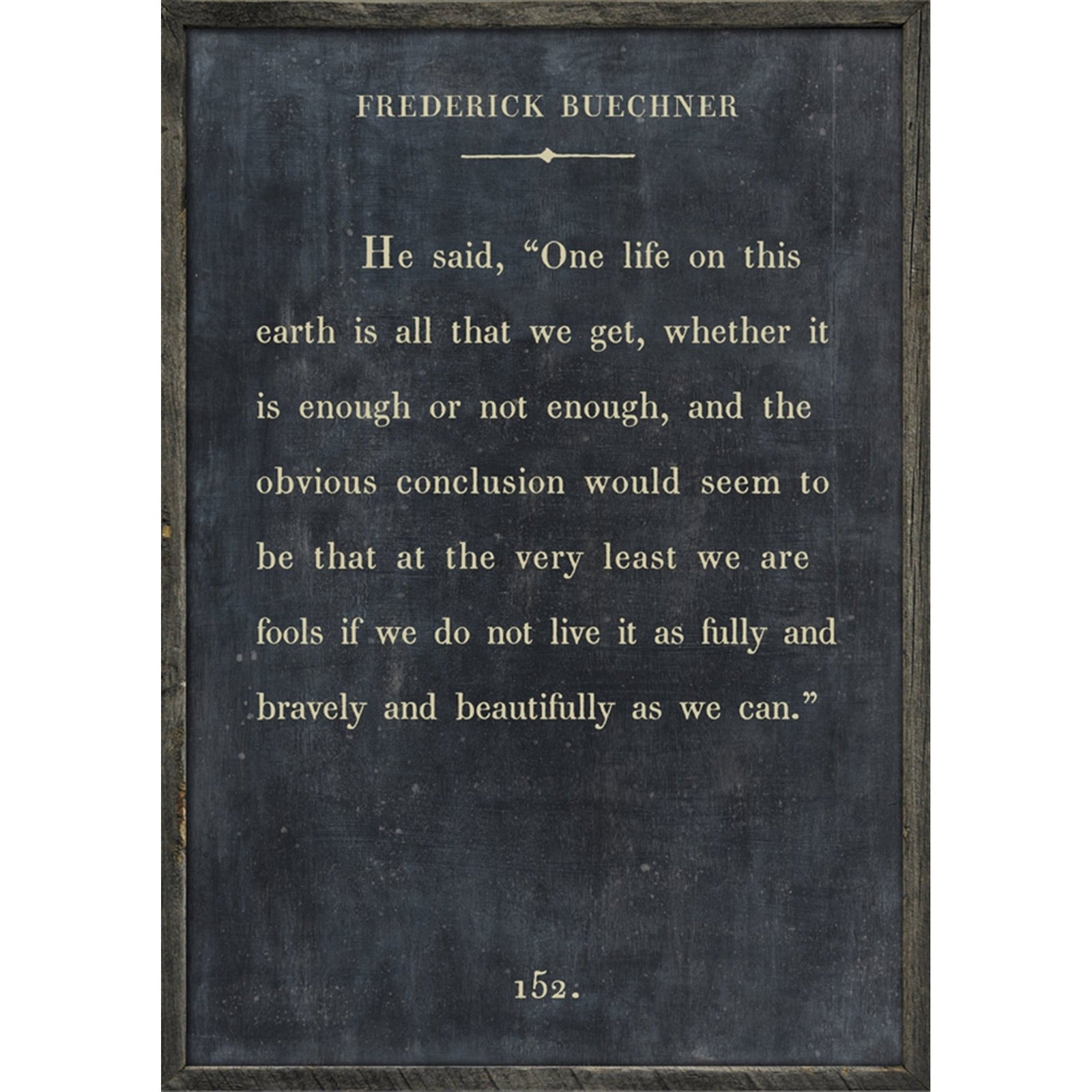 Frederick Buechner - Book Collection Art Print-Art Print-Jack and Jill Boutique