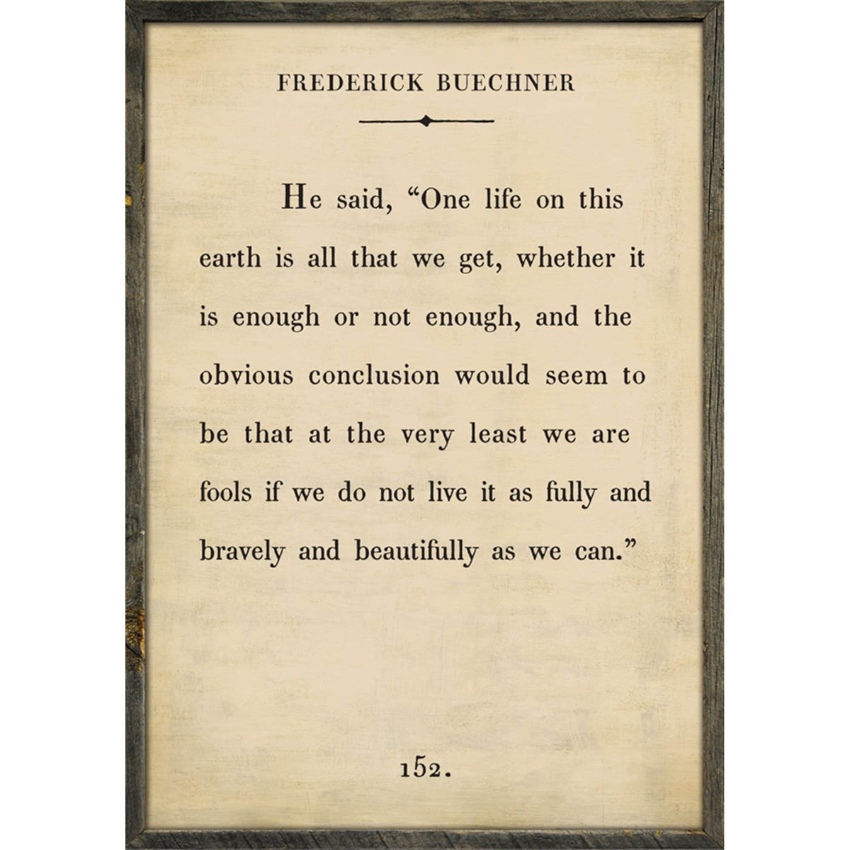 Frederick Buechner - Book Collection Art Print-Art Print-Jack and Jill Boutique