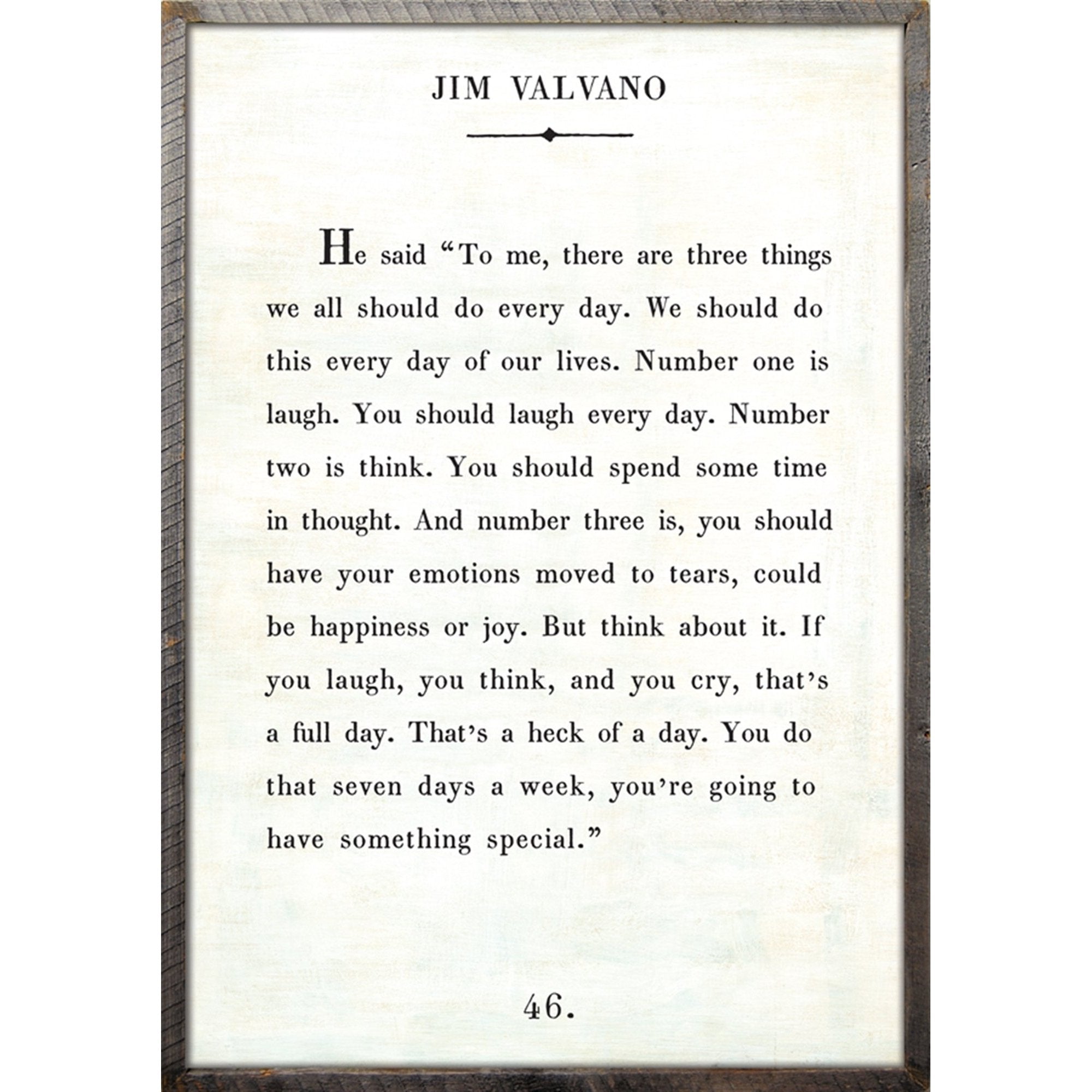 Jim Valvano - Book Collection Art Print-Art Print-17" x 25"-White-Grey Wood Frame-Jack and Jill Boutique