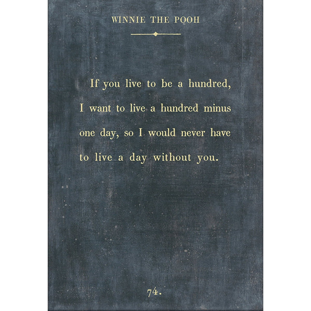 Winnie The Pooh - Book Collection Art Print-Art Print-Jack and Jill Boutique