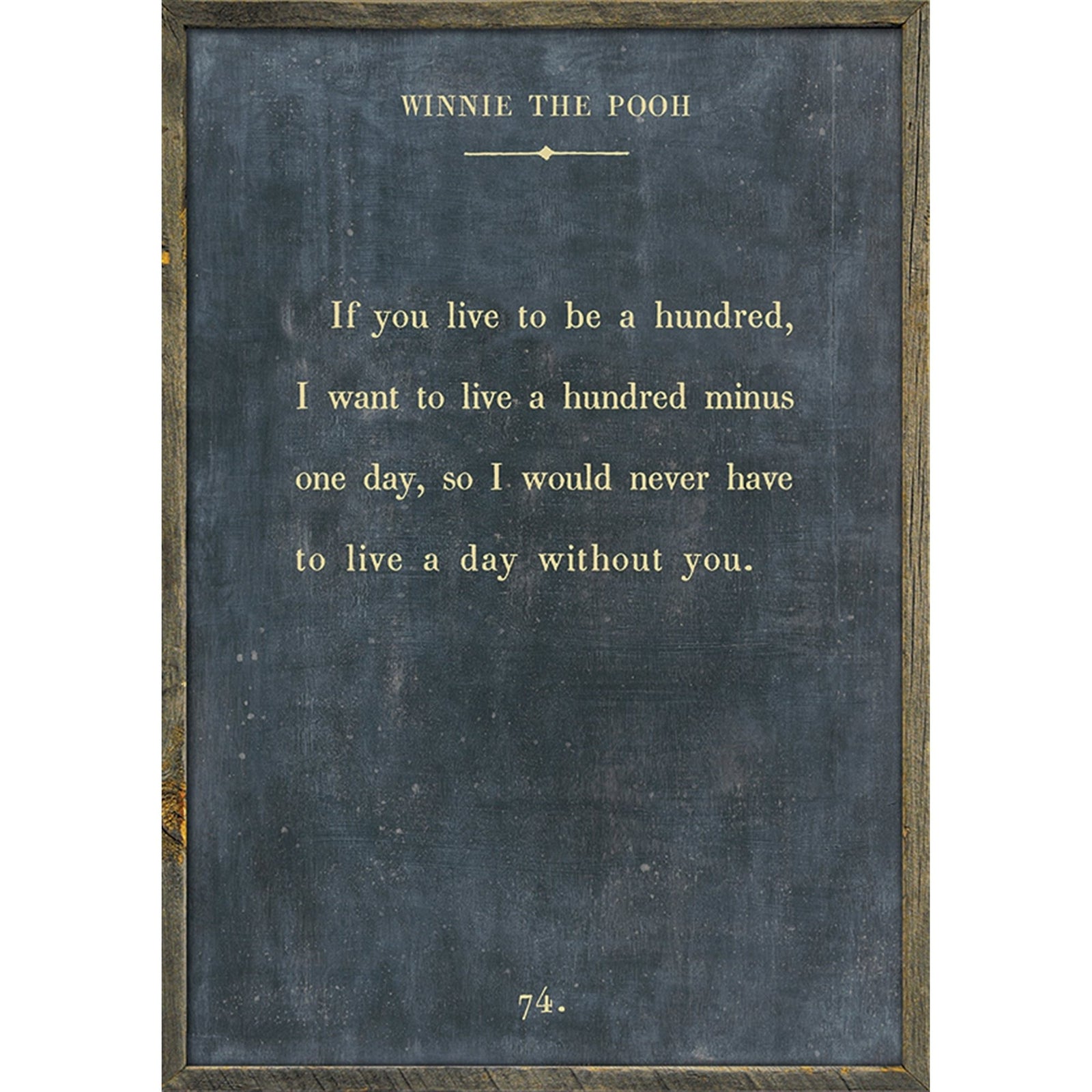 Winnie The Pooh - Book Collection Art Print-Art Print-Jack and Jill Boutique