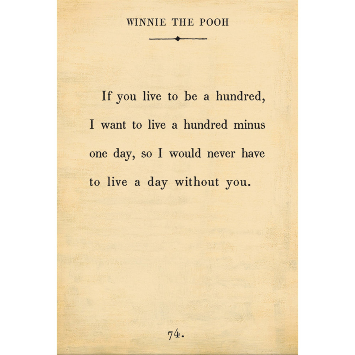 Winnie The Pooh - Book Collection Art Print-Art Print-Jack and Jill Boutique