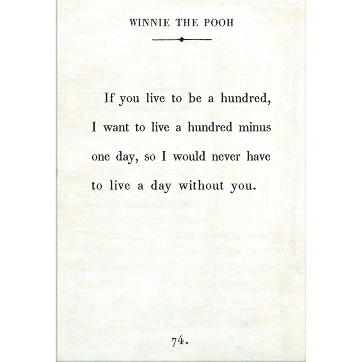 Winnie The Pooh - Book Collection Art Print-Art Print-Jack and Jill Boutique