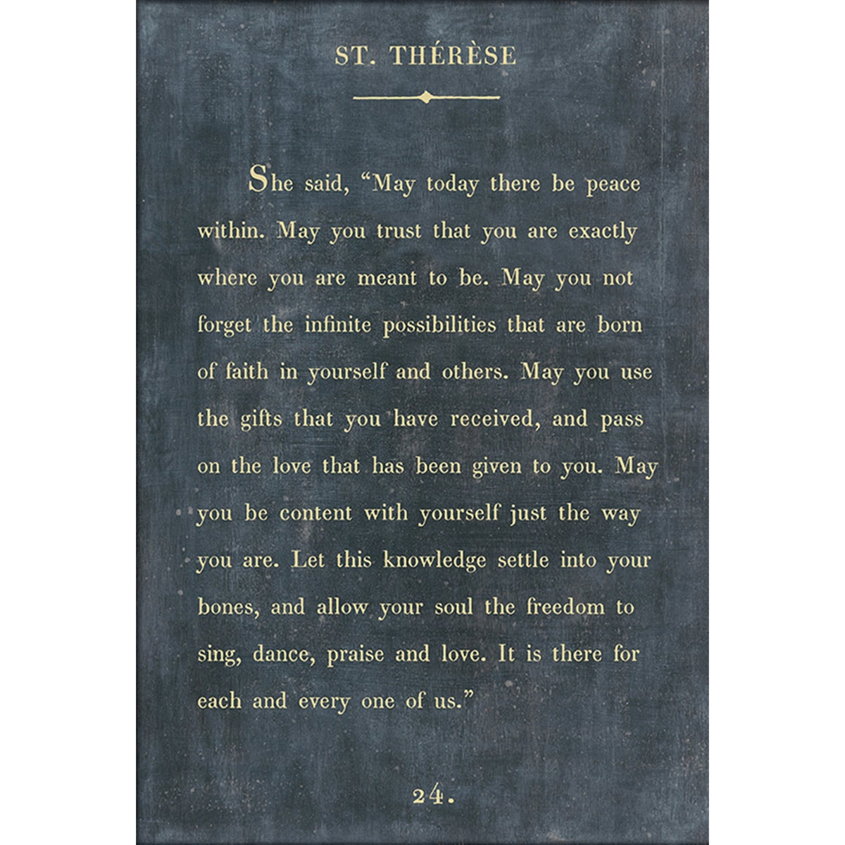 St. Therese - Book Collection Art Print-Art Print-Jack and Jill Boutique