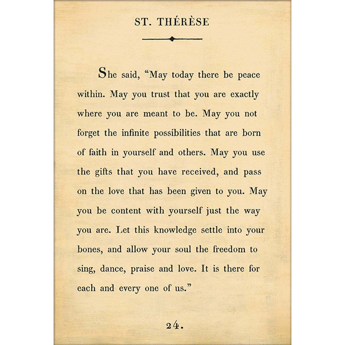 St. Therese - Book Collection Art Print-Art Print-Jack and Jill Boutique