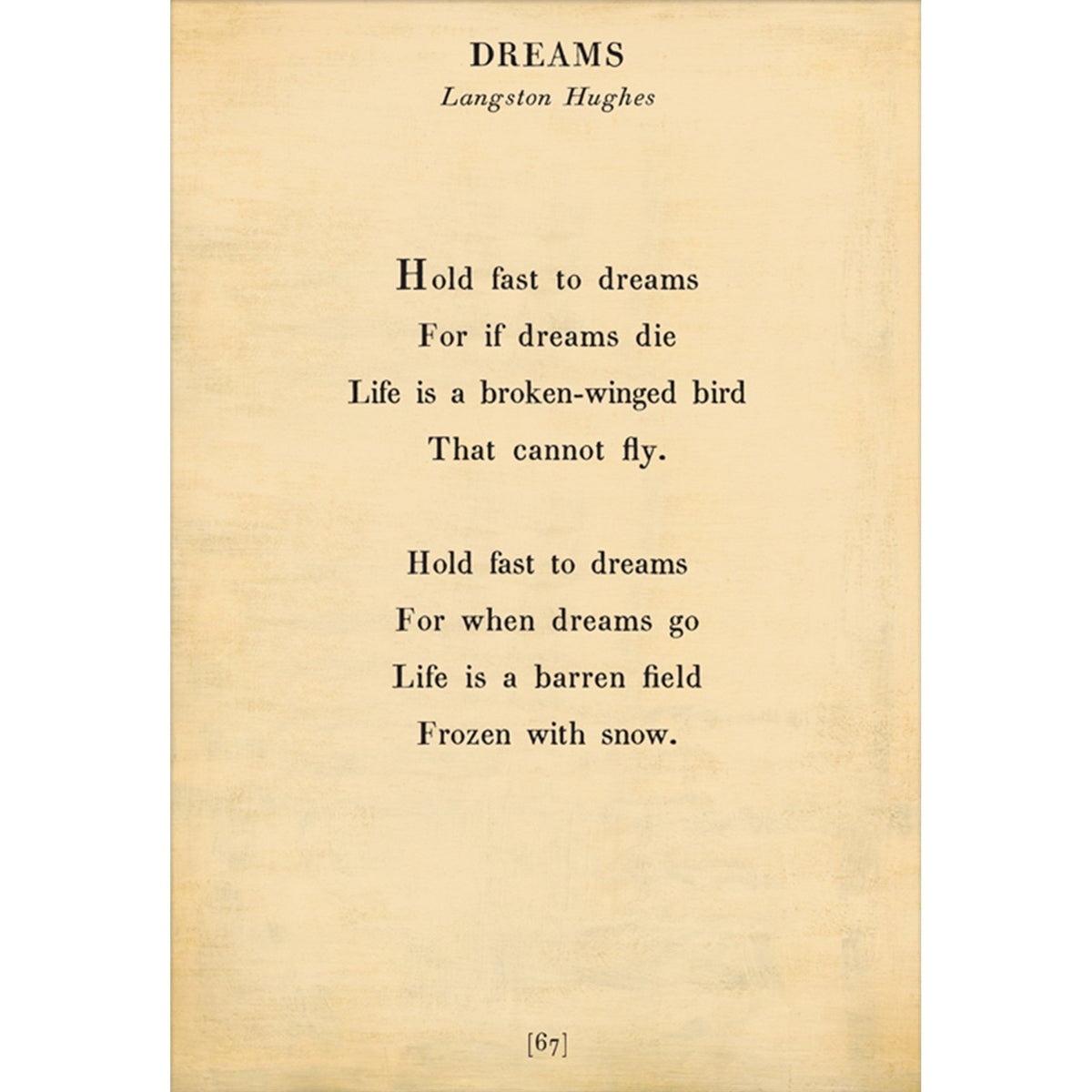 Dreams - Poetry Collection Art Print-Art Print-Jack and Jill Boutique