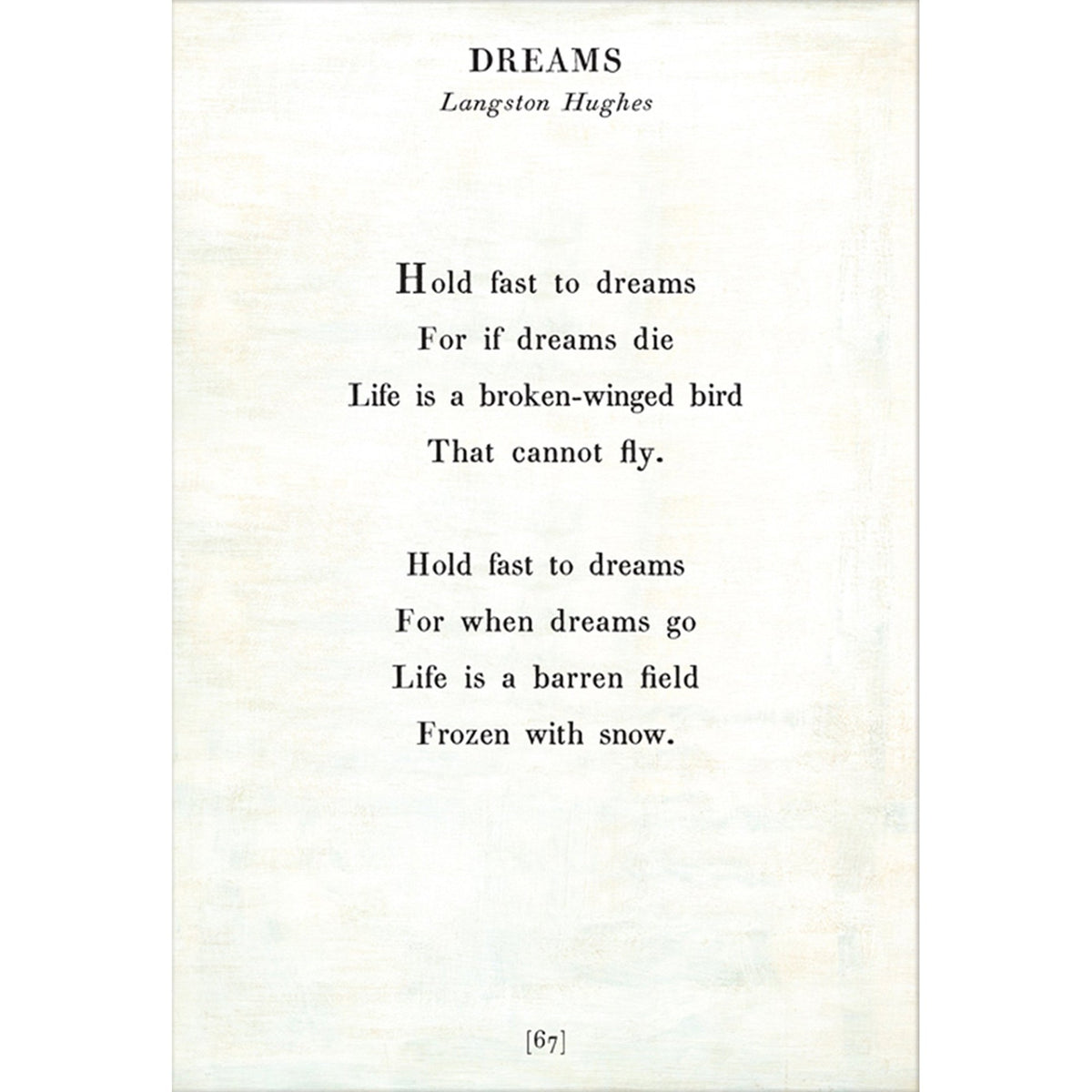 Dreams - Poetry Collection Art Print-Art Print-Jack and Jill Boutique