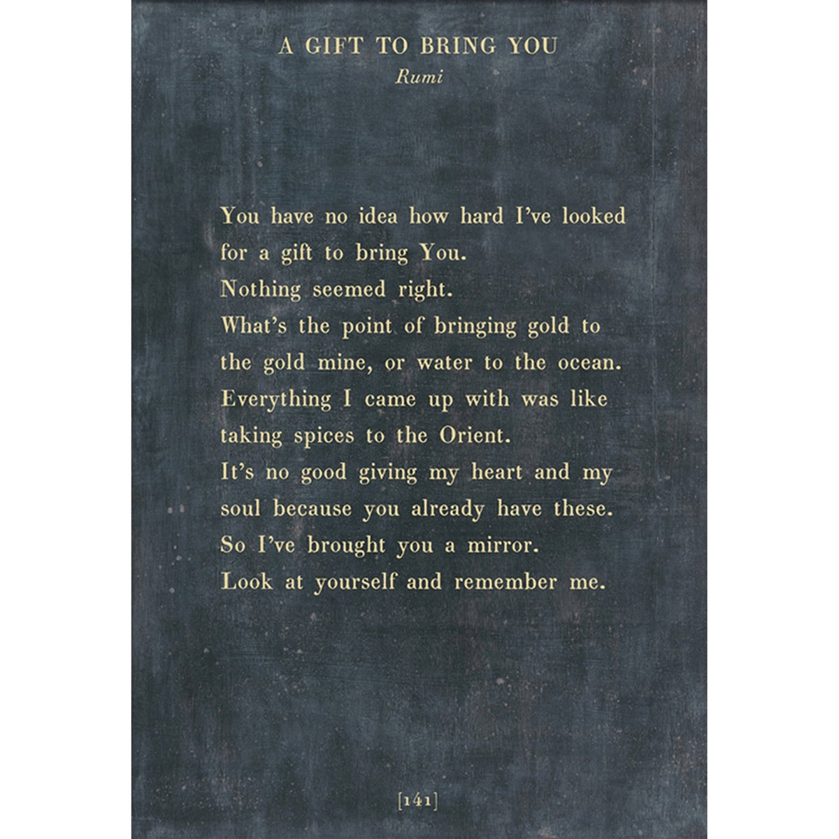 A Gift to Bring You - Poetry Collection Art Print-Art Print-Jack and Jill Boutique