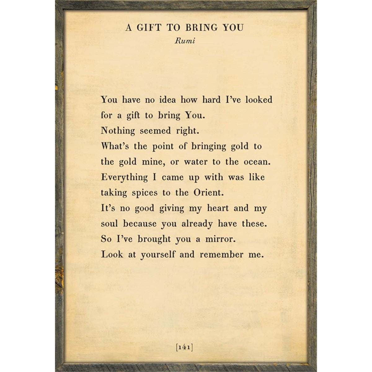 A Gift to Bring You - Poetry Collection Art Print-Art Print-Jack and Jill Boutique