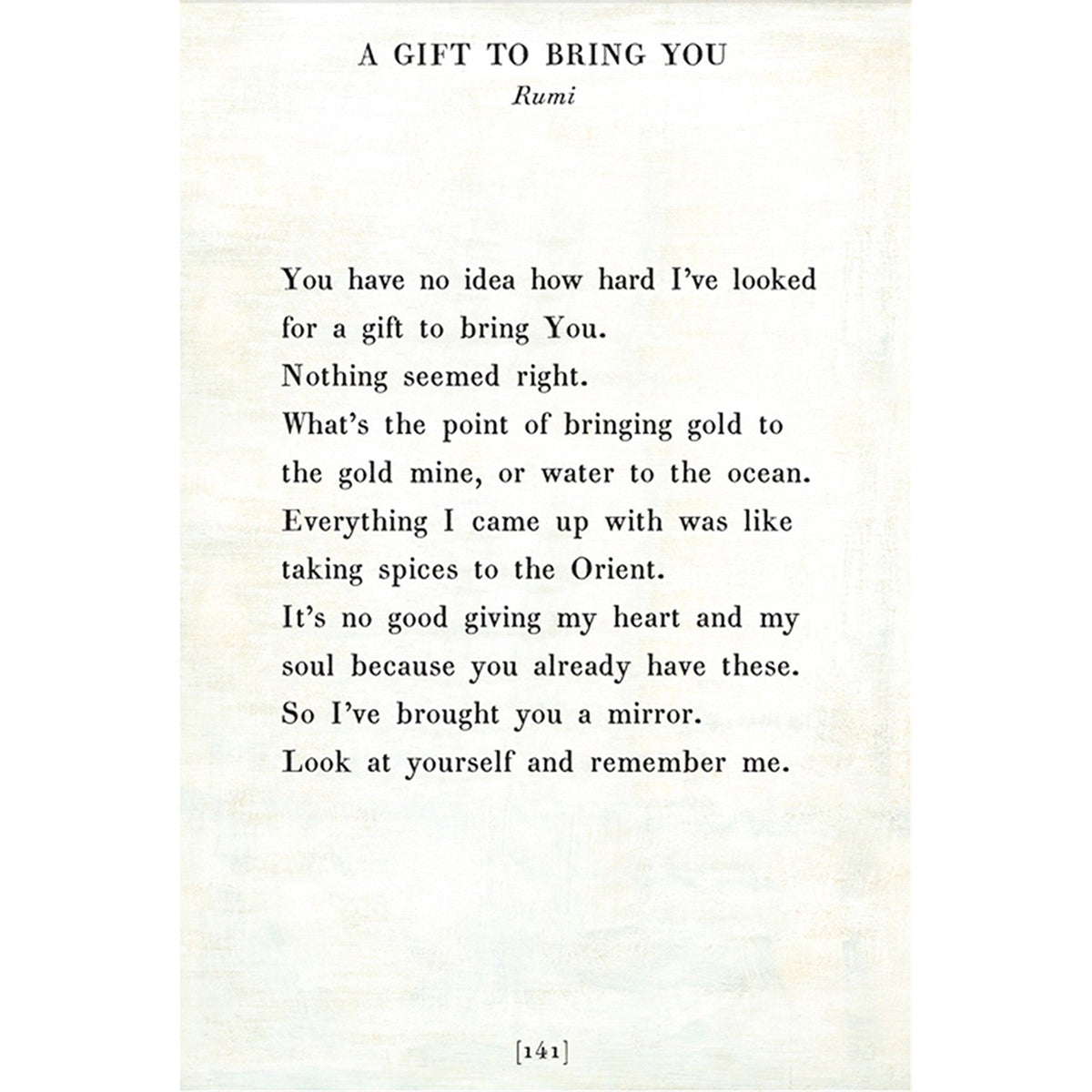 A Gift to Bring You - Poetry Collection Art Print-Art Print-Jack and Jill Boutique