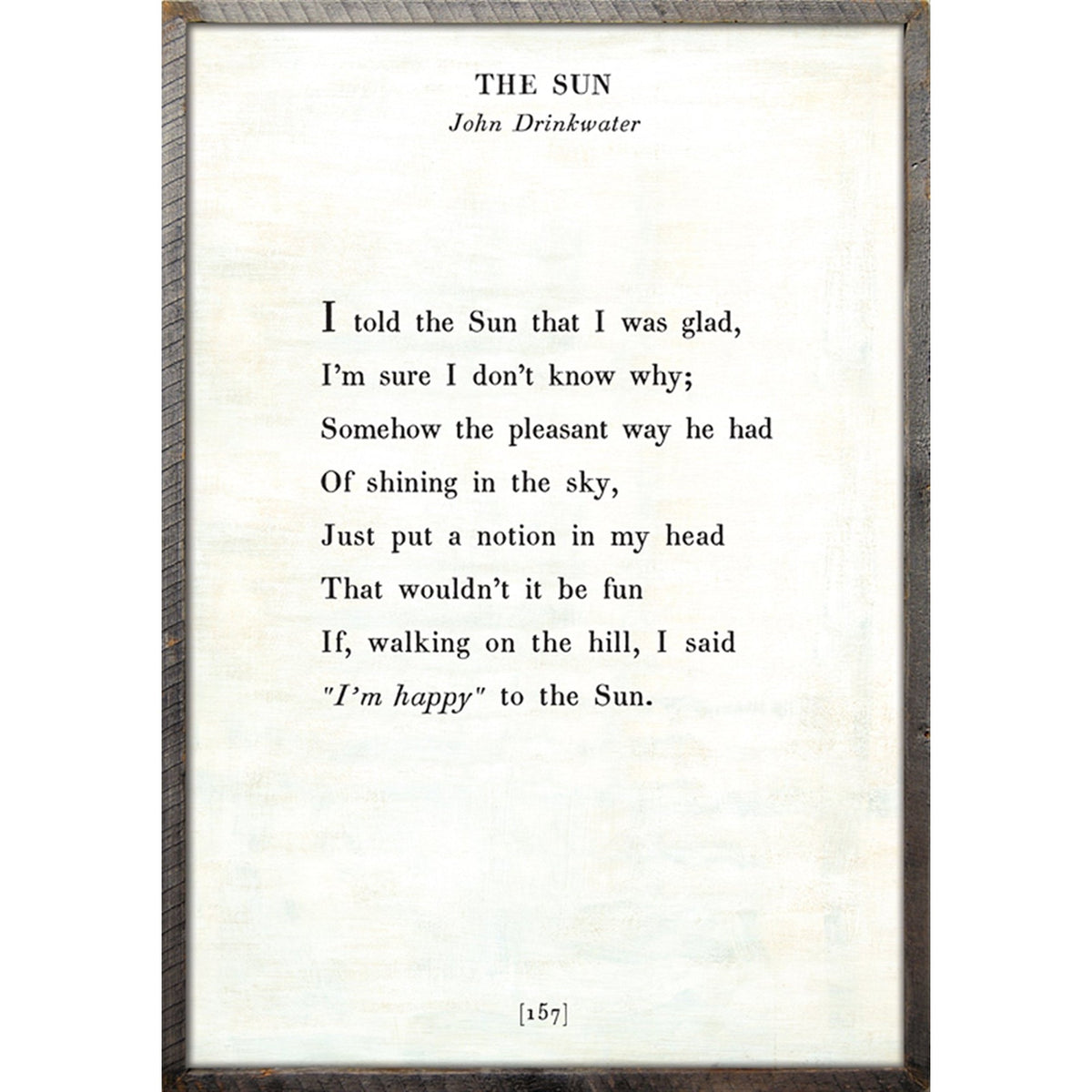 The Sun - Poetry Collection Art Print-Art Print-Jack and Jill Boutique