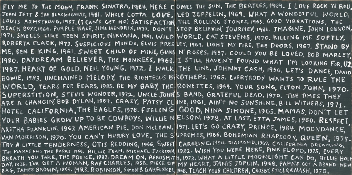 ART PRINT - PLAYLIST-Art Print-Jack and Jill Boutique