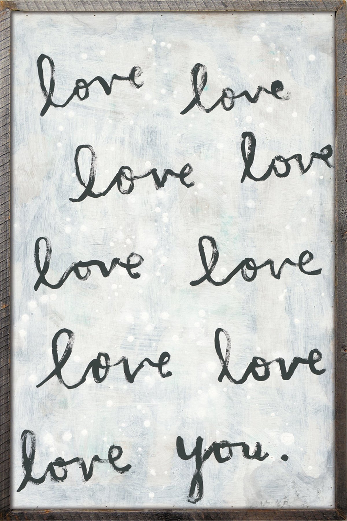 Art Print - Black & White Whole Lot of Love-Art Print-Jack and Jill Boutique