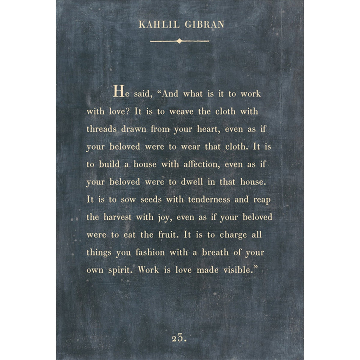 Kahlil Gibran - Book Collection Art Print-Art Print-Jack and Jill Boutique