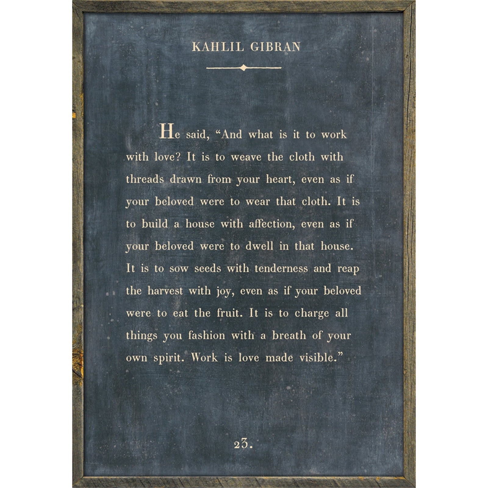 Kahlil Gibran - Book Collection Art Print-Art Print-Jack and Jill Boutique