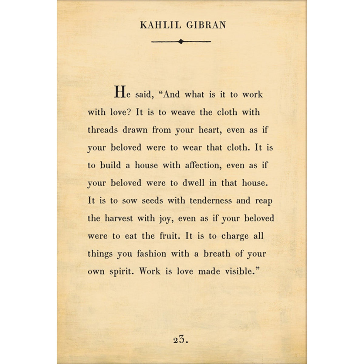Kahlil Gibran - Book Collection Art Print-Art Print-Jack and Jill Boutique