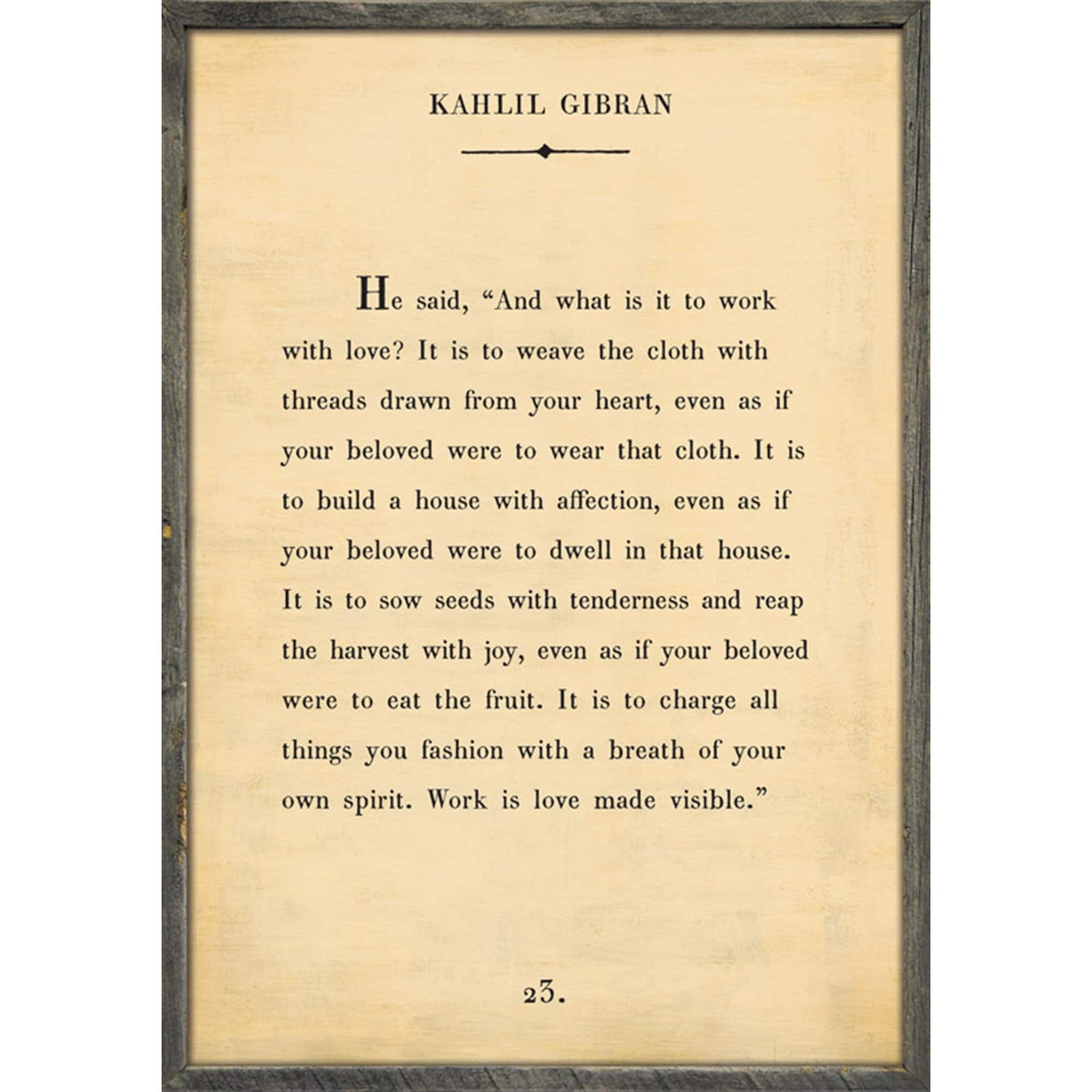 Kahlil Gibran - Book Collection Art Print-Art Print-Jack and Jill Boutique