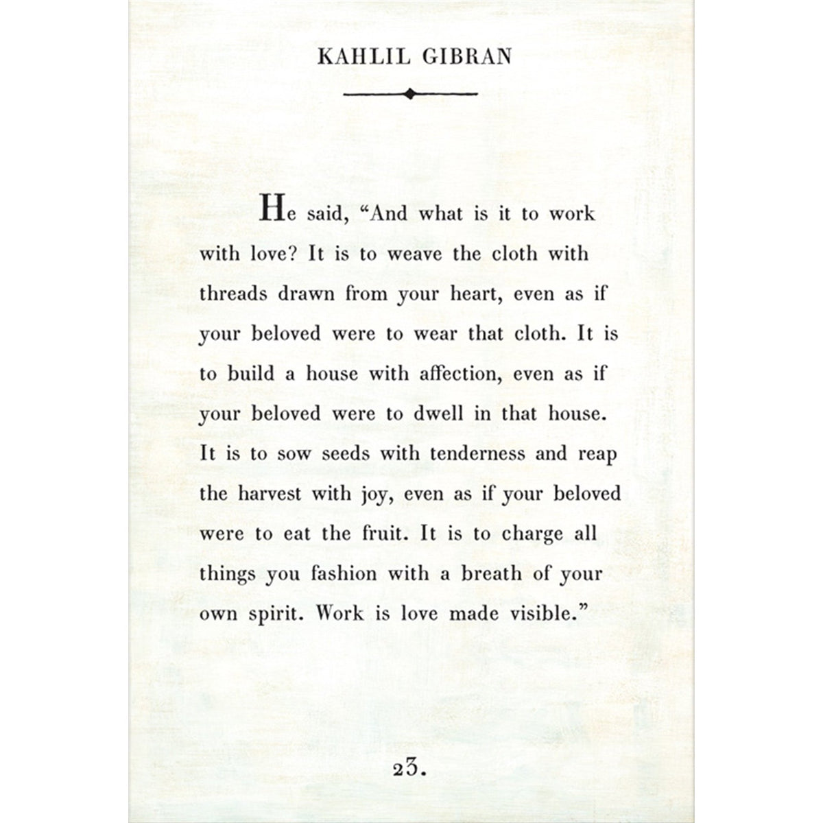 Kahlil Gibran - Book Collection Art Print-Art Print-Jack and Jill Boutique